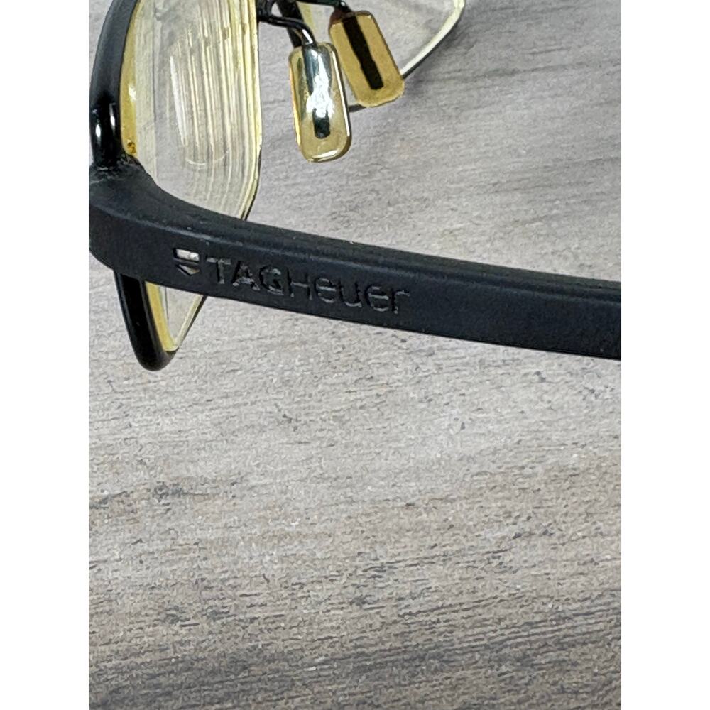Tag Heuer 4606 136 Th 7001 001 50 15 Men's Eyeglasses Black